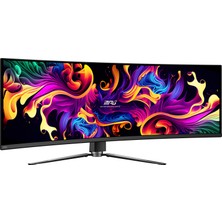 MSI 49" MPG 491CQPX QD-OLED 5120x1440 (DQHD) CURVE 1800R QD-OLED 240HZ 0.03MS G-SYNC COMPATIBLE GAMING MONITOR
