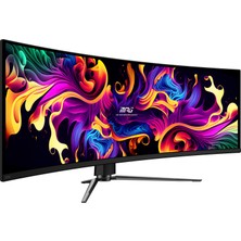 MSI 49" MPG 491CQPX QD-OLED 5120x1440 (DQHD) CURVE 1800R QD-OLED 240HZ 0.03MS G-SYNC COMPATIBLE GAMING MONITOR