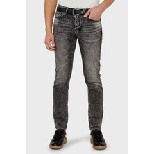Armani Exchange Streç Pamuklu Skinny Fit Normal Bel Dar Paça  Jeans Erkek KOT PANTOLON XM000070 AF13264 M8088