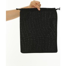 Baghashtag Siyah Bez Kese 13 cm x 17 cm