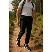 Moman TrekFlex Erkek Siyah Jogger Pantolon