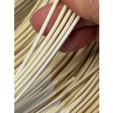 Mady Aksesuar Rattan Core Doğal Bambu Çubuk 2 mm 100 gr Dekoratif Örgü Rattan İp
