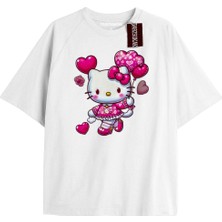 Tarz Sokak Balon Kalp Hello Kitty