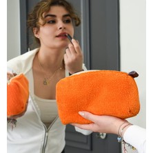 Özgüner Oyuncak Ayıcı Oyuncak Fermuarlı Peluş Makyaj Çantası (Kısa Tüylü) – Kadınlar Için En Yeni Makyaj Çantası