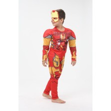 Gala Kaslı Çocuk Demir Adam Kastümü