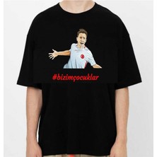 Tarzsokak Kırmızı Beyaz Türkiye Milli Takım Taraftarı Baskılı Unisex Oversize Yeni Sezon