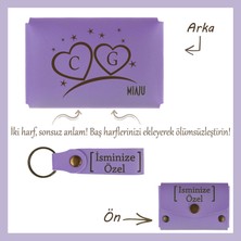 Miaju Yavru Ağzı, Kalp Içinde Isim Baş Harfleri! Sevgililer Günü’ne, Kişiye Özel Cüzdan & Anahtarlık Seti