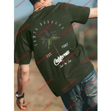 Tarzsokak Model 3272 Erkek Yazlık Yuvarlak Yaka Kısa Kollu Günlük Tişört, Yaz