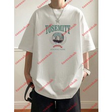 Tarzsokak Model 3303 Erkek Yazlık Yuvarlak Yaka Kısa Kollu Günlük Tişört, Yaz