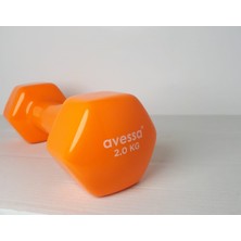 Avessa 2 kg Vinil Dambıl Pvc 2 Adet
