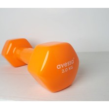 Avessa 2 kg Vinil Dambıl Pvc 2 Adet