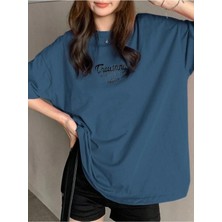 Tarzsokak Thousand Baskılı Pamuklu Kısa Kol (Oversize)