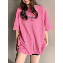 Tarzsokak Thousand Baskılı Pamuklu Kısa Kol (Oversize)