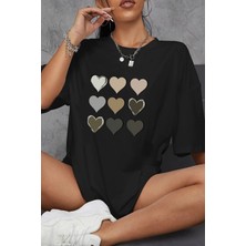 Tarzsokak Unisex Kalp Baskılı