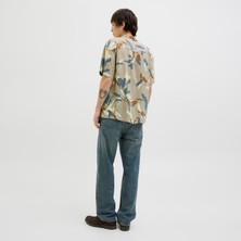 Erkek Dügme Kapamali Desenli Gömlek - Luke