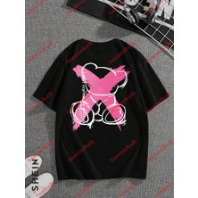 Tarzsokak Model 3275 Erkek Yazlık Yuvarlak Yaka Kısa Kollu Günlük Tişört, Yaz