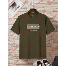 Tarzsokak Model 3308 Erkek Yazlık Yuvarlak Yaka Kısa Kollu Günlük Tişört, Yaz