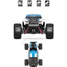 Geppettoys Extreme Elektirikli Thunder 40 km Hız Yapan Araba Uzaktan Kumandalı Pickup Jeep