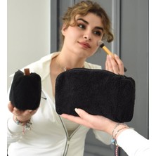 Özgüner Oyuncak Ayıcı Oyuncak Fermuarlı Peluş Makyaj Çantası (Kısa Tüylü) – Kadınlar Için En Yeni Makyaj Çantası