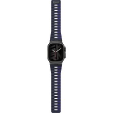 Skinarma Watch Ultra 49MM Gemini Serisi Tpu Magnetik Silikon Kordon Lacivert