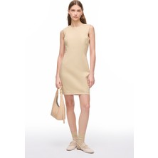 Perspective Açık Devetüyü Ginas Regular Fit Mini Boy Elbise