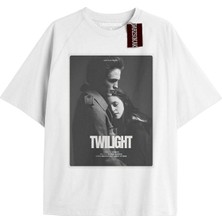 Tarz Sokak Y2K Twilight Team I Love My Boyfriend Tshirt Kod-Edward