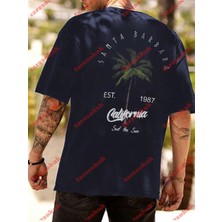 Tarzsokak Model 3512 Erkek Yazlık Yuvarlak Yaka Kısa Kollu Günlük Tişört, Yaz