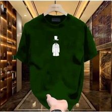 Tarzsokak Şapkalı Adam Baskılı Siyah Erkek