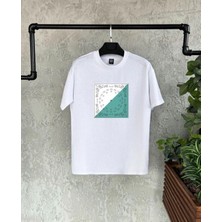 Tarz Sokak Carpet Baskılı Beyaz Baskılı Erkek