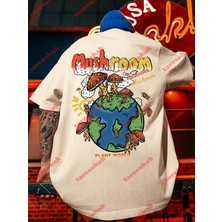 Tarzsokak Model 3337 Erkek Yazlık Yuvarlak Yaka Kısa Kollu Günlük Tişört, Yaz