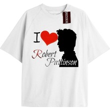 Tarz Sokak Y2K Twilight Team I Love My Boyfriend Tshirt Kod-Edward