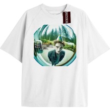 Tarz Sokak Y2K Twilight Team I Love My Boyfriend Tshirt Kod-Edward