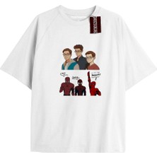 Tarz Sokak Spider-Man Gazete Baskı Model No Way Home Tshirt