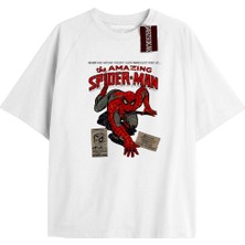 Tarz Sokak Spider-Man Gazete Baskı Model No Way Home Tshirt