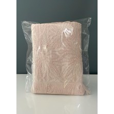 Apricitas 50X90 Pembe Çiçekli Havlu