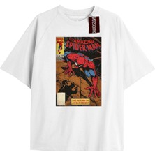 Tarz Sokak Spider-Man Gazete Baskı Model No Way Home Tshirt