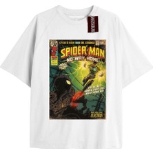 Tarz Sokak Spider-Man Gazete Baskı Model No Way Home Tshirt