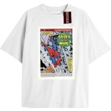 Tarz Sokak Spider-Man Gazete Baskı Model No Way Home Tshirt