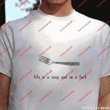 Tarzsokak Slogan  Yazılı Oversize Tshirt TWGWBR41