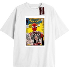 Tarz Sokak Spider-Man Gazete Baskı Model No Way Home Tshirt