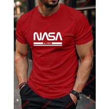 Tarzsokak Model 3984 Erkek Yazlık Yuvarlak Yaka Kısa Kollu Günlük Tişört, Yaz