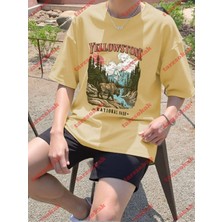 Tarzsokak Model 3931 Erkek Yazlık Yuvarlak Yaka Kısa Kollu Günlük Tişört, Yaz