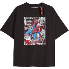 Tarz Sokak Spider-Man Gazete Baskı Model No Way Home Tshirt