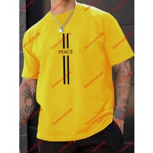 Tarzsokak Model 3978 Erkek Yazlık Yuvarlak Yaka Kısa Kollu Günlük Tişört, Yaz