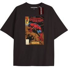 Tarz Sokak Spider-Man Gazete Baskı Model No Way Home Tshirt