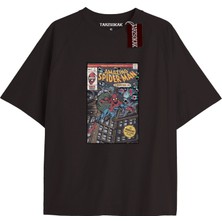 Tarz Sokak Spider-Man Gazete Baskı Model No Way Home Tshirt