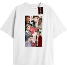 Tarz Sokak Y2K Twilight Team I Love My Boyfriend Tshirt Kod-Edward