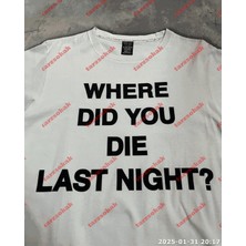 Tarzsokak Slogan Unisex Yazılı Oversize Tshirt TWGWBR33