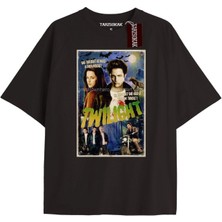 Tarz Sokak Y2K Twilight Team I Love My Boyfriend Tshirt Kod-Edward