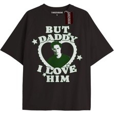 Tarz Sokak Y2K Twilight Team I Love My Boyfriend Tshirt Kod-Edward